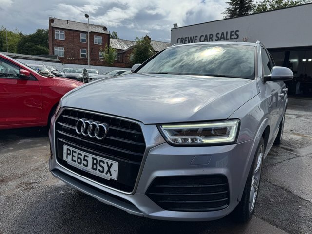 Audi Q3 2015 2.0 Tdi S Line Plus Quattro Euro 6 Ss PE65BSX Silver #5