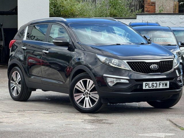 Kia Sportage 2014 2.0 Crdi Kx-4 Awd Euro 5 PL63FYM Black #5