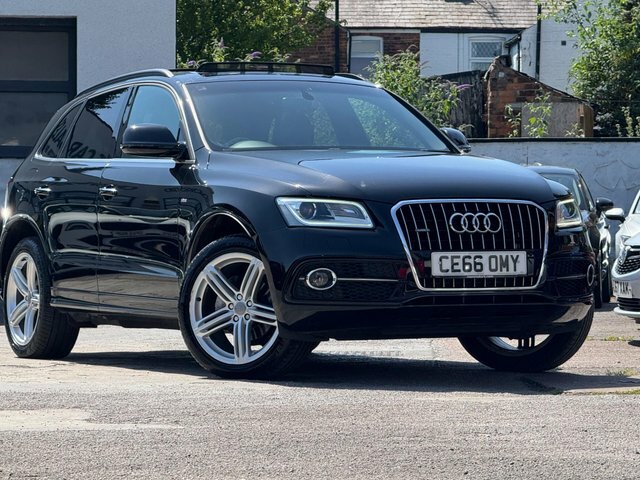 Audi Q5 2016 2.0 Tdi S Line Plus S Tronic Quattro Euro 6 CE66OMY Black #5
