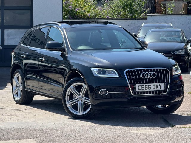 Audi Q5 2016 2.0 Tdi S Line Plus S Tronic Quattro Euro 6 CE66OMY Black #6