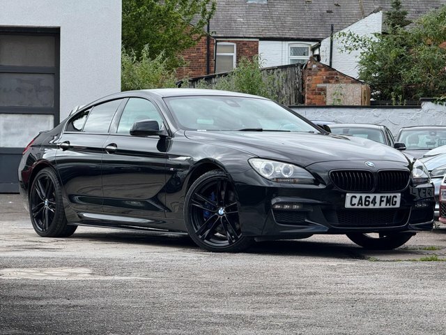 BMW 6 Series Gran Coupe 2014 3.0 640D M Sport Euro 5 Ss Black #5