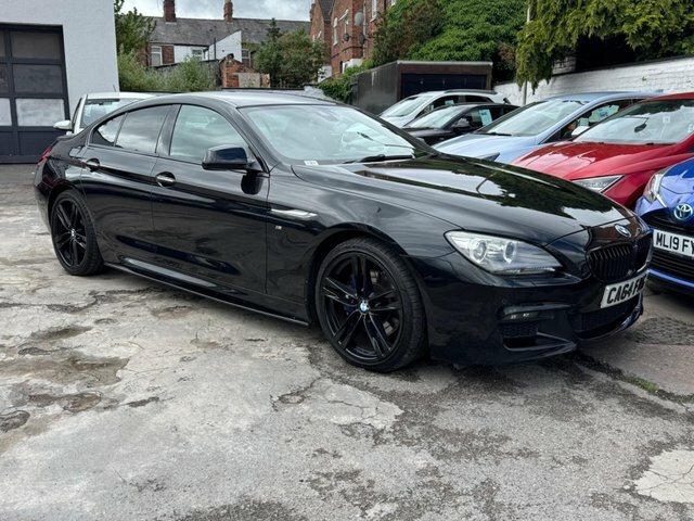 BMW 6 Series Gran Coupe 2014 3.0 640D M Sport Euro 5 Ss Black #6