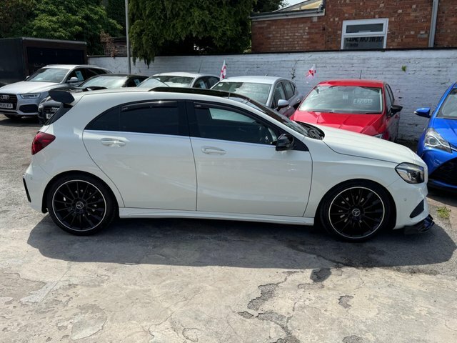 Mercedes-Benz A Class A200 Amg Line White #11