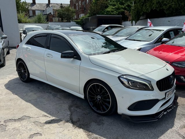 Mercedes-Benz A Class A200 Amg Line White #8