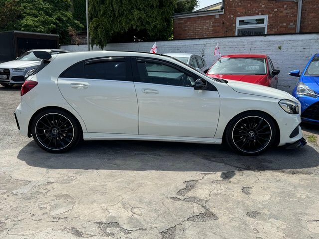 Mercedes-Benz A Class A200 Amg Line White #12