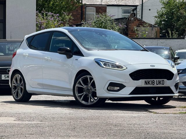 Ford Fiesta 2018 1.0T Ecoboost St-line X Euro 6 Ss NK18UKO White #6