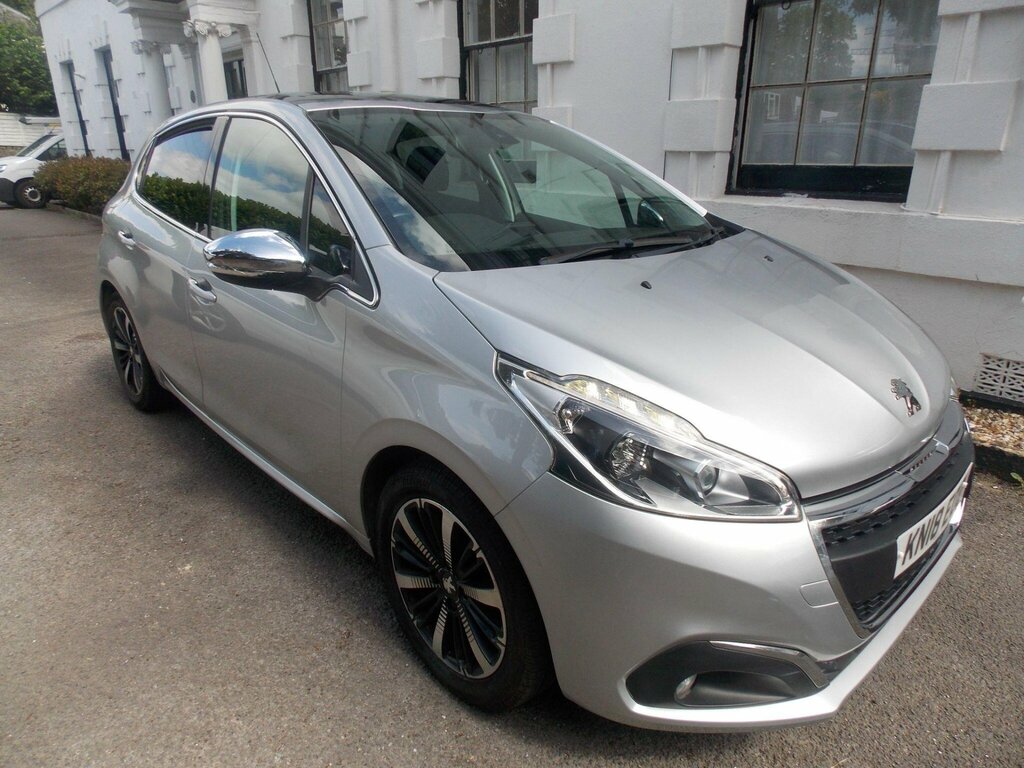 Peugeot 208 1.2 Puretech Allure Premium Euro 6 Ss KN18EOZ Silver #4