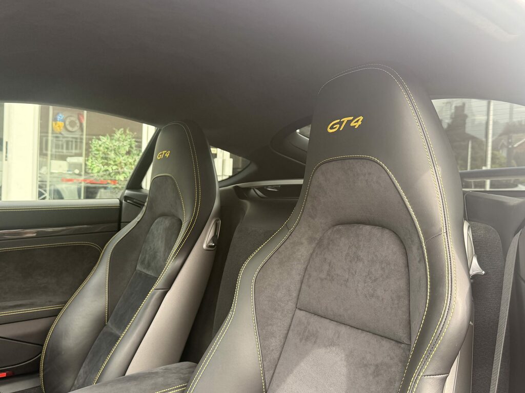 Porsche 718 Cayman Gt4 EXZ877 Blue #4
