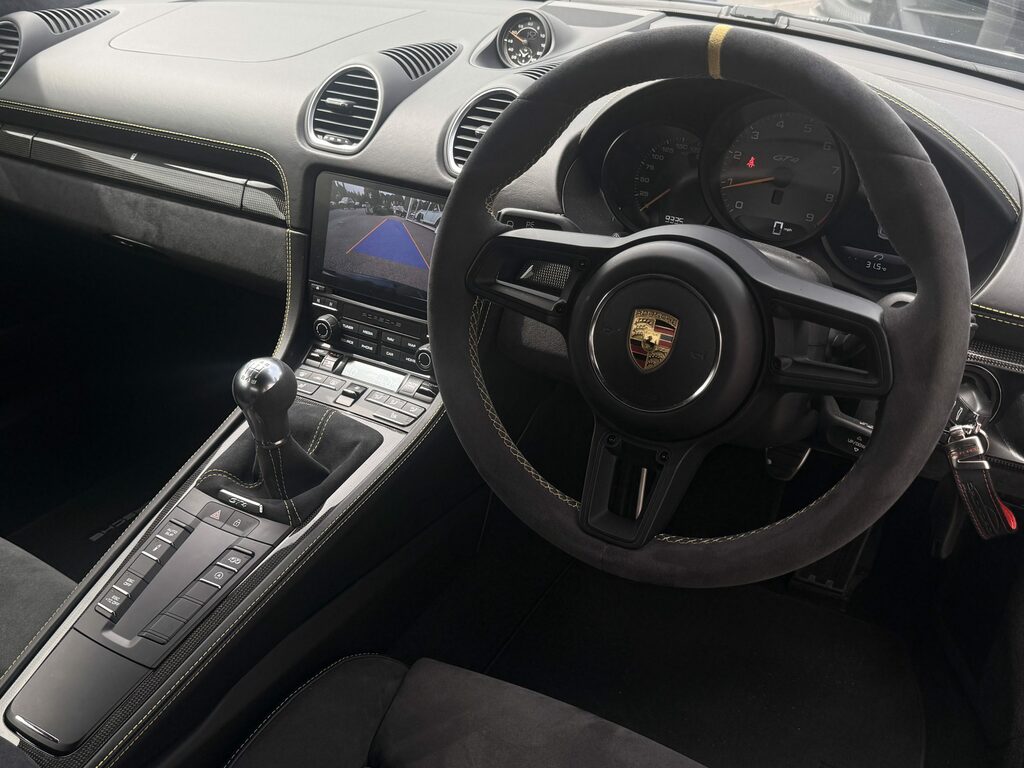 Porsche 718 Cayman Gt4 EXZ877 Blue #5