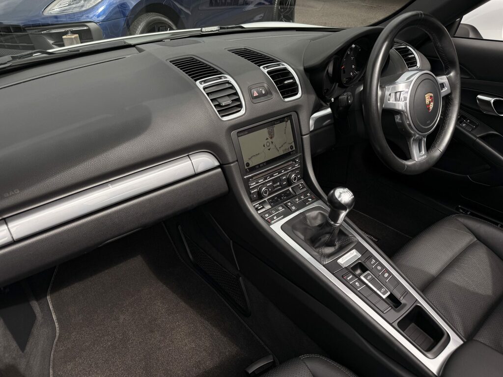 Porsche Boxster 981 White #3