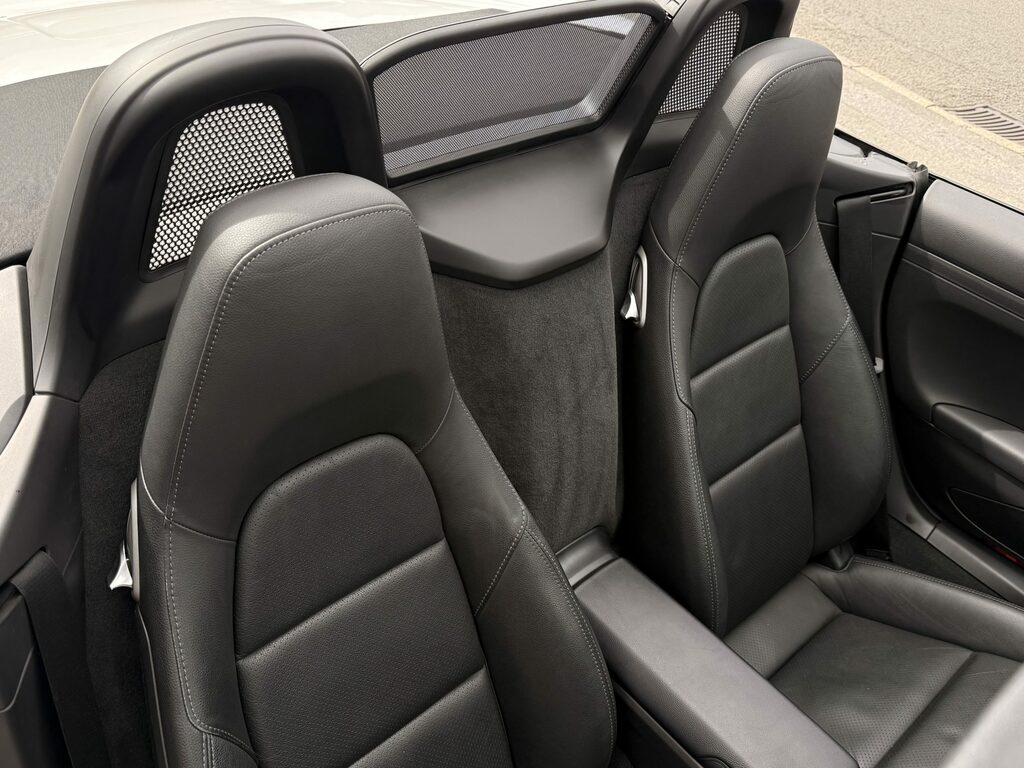 Porsche Boxster 981 White #6
