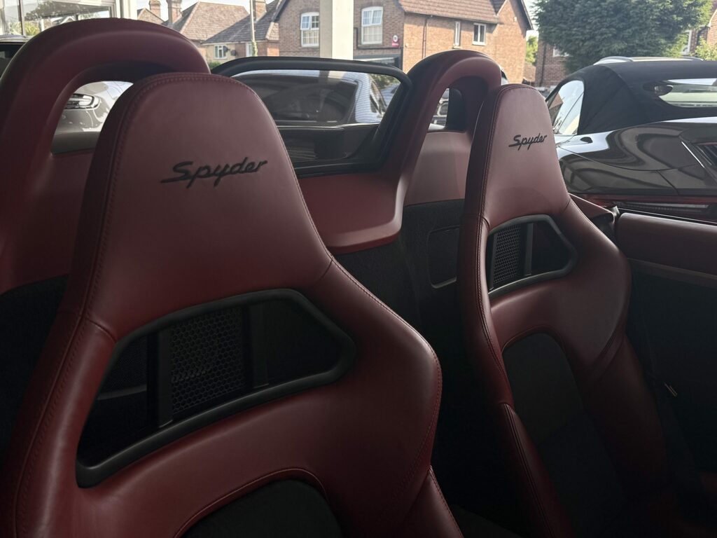 Porsche Boxster 3.8 Spyder Silver #5