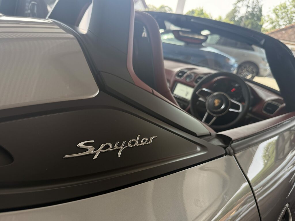 Porsche Boxster 3.8 Spyder Silver #3