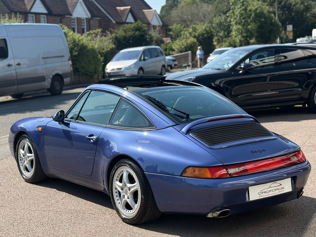 Porsche 911 3.6L 993 C2 Carrera Coupe Tiptronic Lhd Blue #9