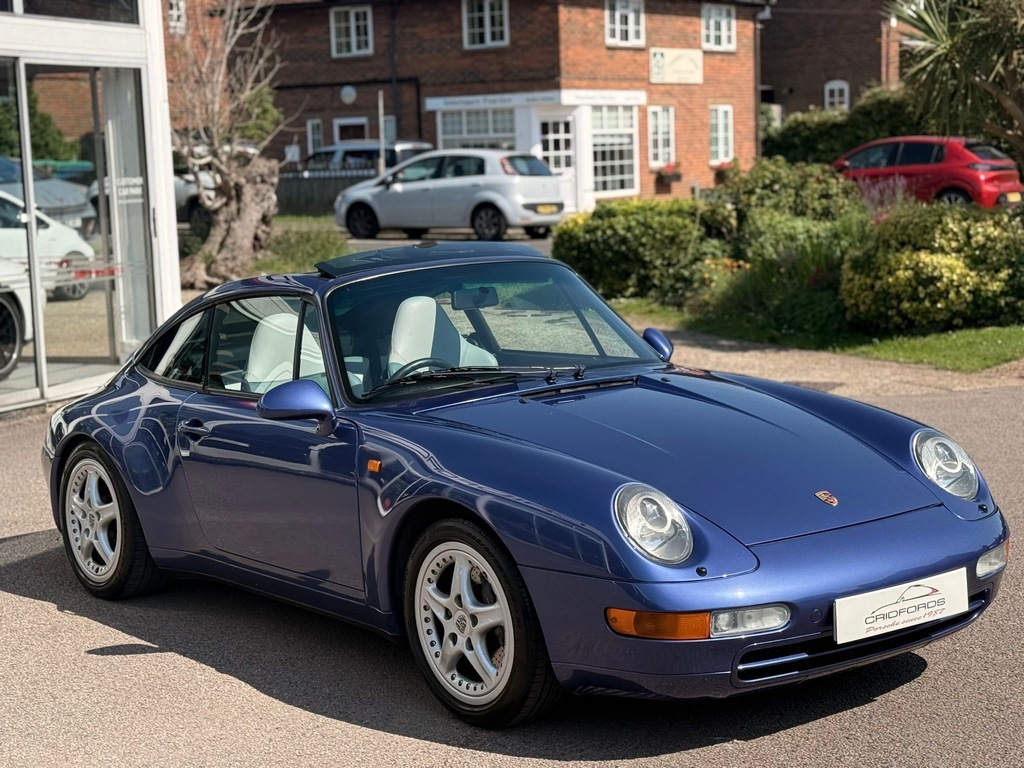 Porsche 911 3.6L 993 C2 Carrera Coupe Tiptronic Lhd Blue #3