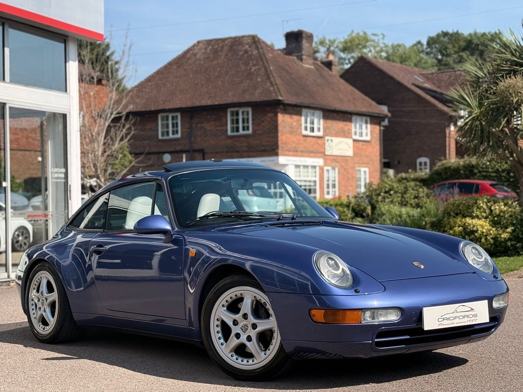 Porsche 911 3.6L 993 C2 Carrera Coupe Tiptronic Lhd Blue #2