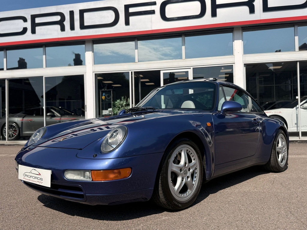 Porsche 911 3.6L 993 C2 Carrera Coupe Tiptronic Lhd Blue #8