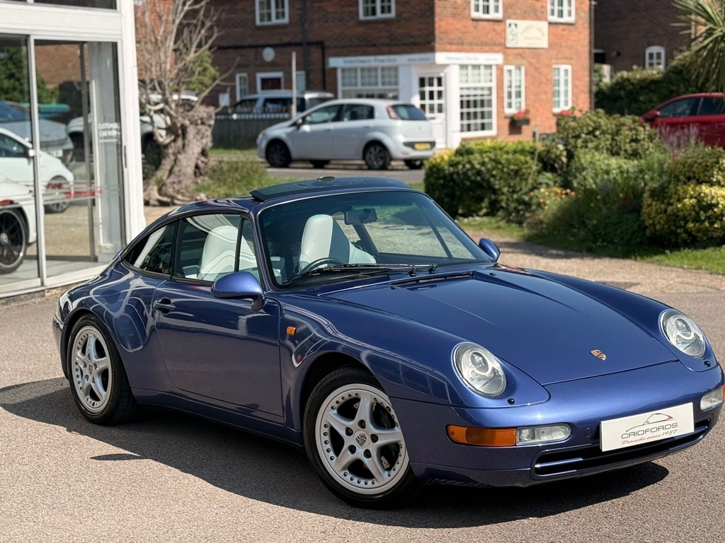 Porsche 911 3.6L 993 C2 Carrera Coupe Tiptronic Lhd Blue #1