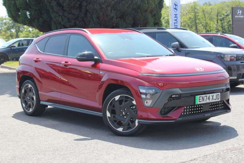 Hyundai Kona 160Kw N Line 65Kwh Red