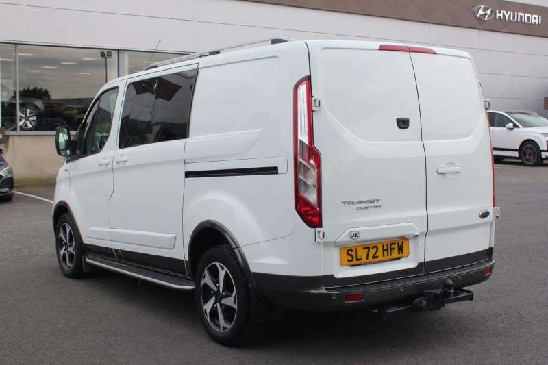 Ford Transit Custom 320 Actve Double Cab - 2022 Sl72hfw SL72HFW White #6