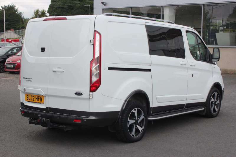 Ford Transit Custom 320 Actve Double Cab - 2022 Sl72hfw SL72HFW White #4