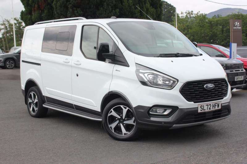 Ford Transit Custom 320 Actve Double Cab - 2022 Sl72hfw SL72HFW White