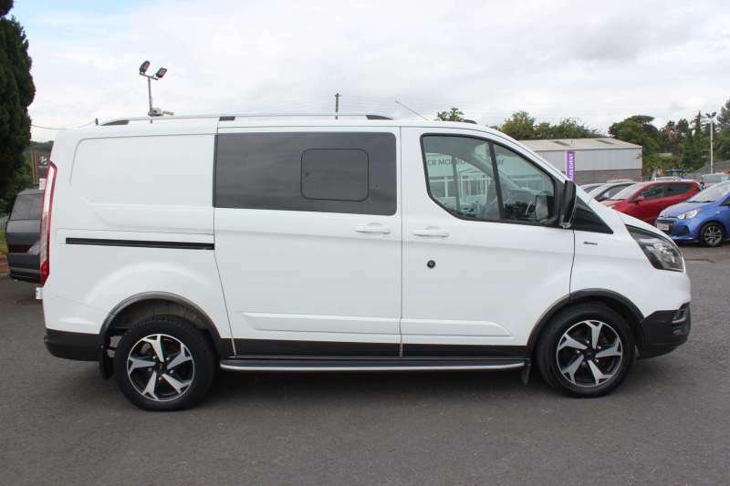 Ford Transit Custom 320 Actve Double Cab - 2022 Sl72hfw SL72HFW White #2