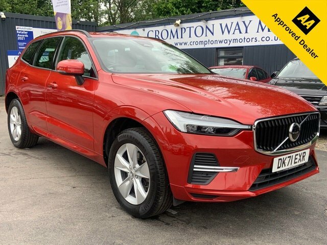 Volvo XC60 2.0 B4 Mhev Momentum Suv Hybrid Aw DK71EXR Red