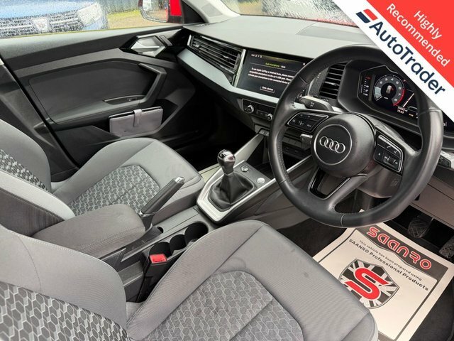 Audi A1 Hatchback YB68BNU Red #2