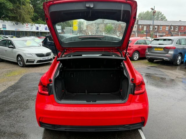 Audi A1 Hatchback YB68BNU Red #6