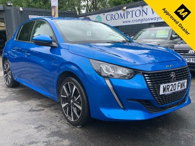Peugeot 208 1.2 Puretech Allure Hatchback Eat Euro WR20FWK Blue
