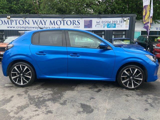 Peugeot 208 1.2 Puretech Allure Hatchback Eat Euro WR20FWK Blue #3