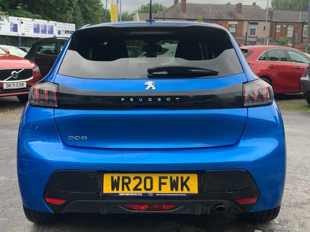 Peugeot 208 1.2 Puretech Allure Hatchback Eat Euro WR20FWK Blue #5