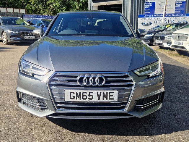 Audi A4 2.0 Tdi S Line Saloon S Tronic Quattro Grey #4