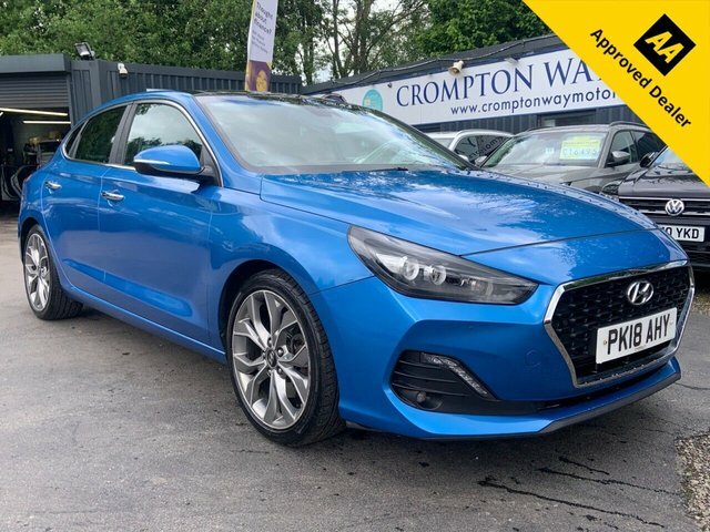 Hyundai I30 1.4 T-gdi Premium Se Fastback Dct Euro Blue