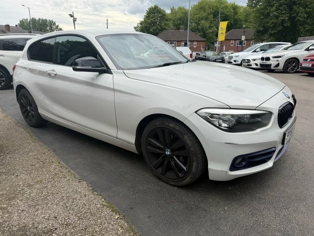 BMW 1 Series Sport White #4