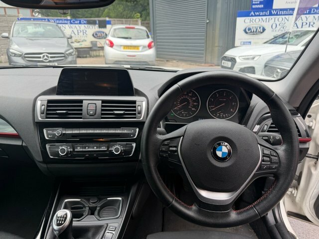 BMW 1 Series Sport White #3