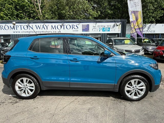 Volkswagen T-Cross 1.0 Tsi Se Suv Dsg Euro 6 Ss 115 Ps Blue #4