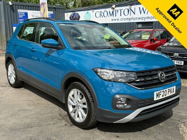 Volkswagen T-Cross 1.0 Tsi Se Suv Dsg Euro 6 Ss 115 Ps Blue