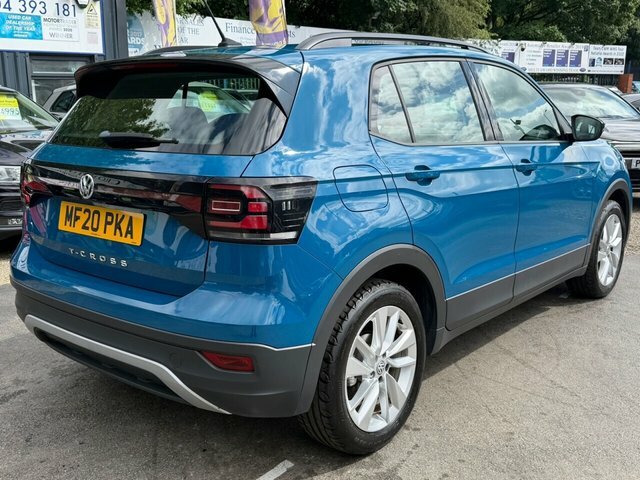 Volkswagen T-Cross 1.0 Tsi Se Suv Dsg Euro 6 Ss 115 Ps Blue #6
