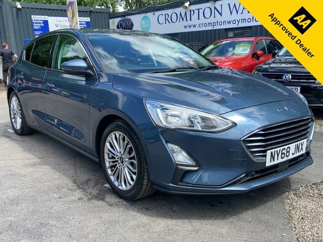 Ford Focus 1.5T Ecoboost Titanium X Hatchback Blue