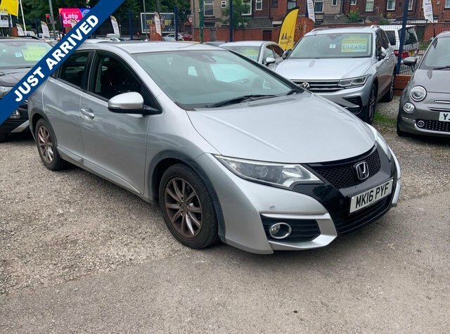 Honda Civic 1.6 I-dtec Se Plus Hatchback Eur MK16PYF Silver