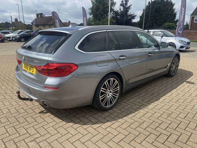 BMW 5 Series 2.0 520I Se Touring Euro 6 Ss Blue #3
