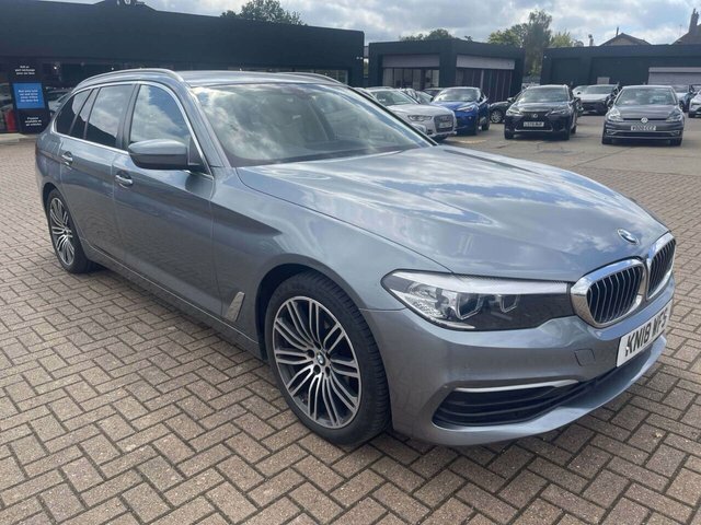 BMW 5 Series 2.0 520I Se Touring Euro 6 Ss Blue #5