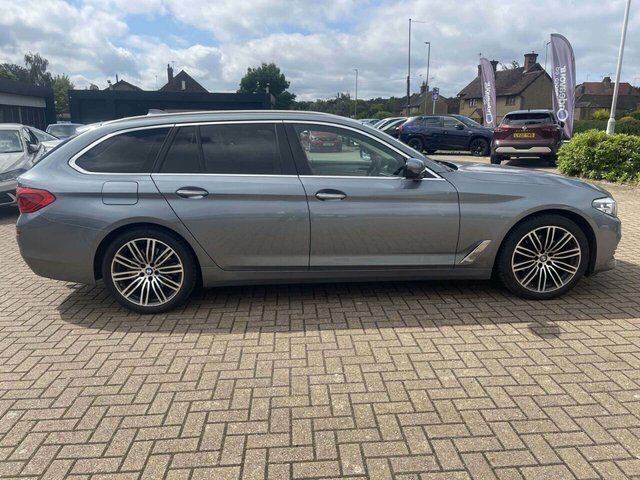 BMW 5 Series 2.0 520I Se Touring Euro 6 Ss Blue #4