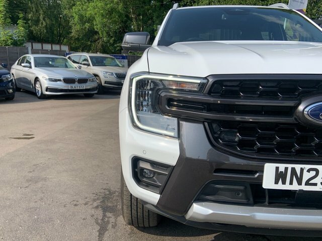 Ford Ranger 3.0 Td V6 Ecoblue Wildtrak Pickup Double Cab D White #4