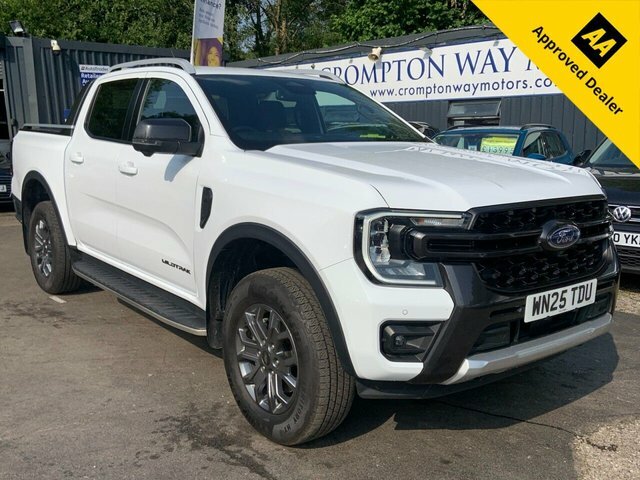 Ford Ranger 3.0 Td V6 Ecoblue Wildtrak Pickup Double Cab D White