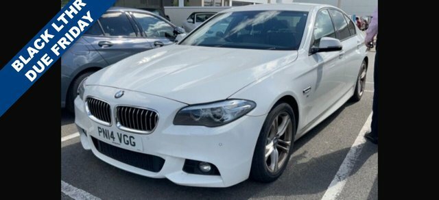 BMW 5 Series 2.0 520D M Sport Saloon Euro 6 S White