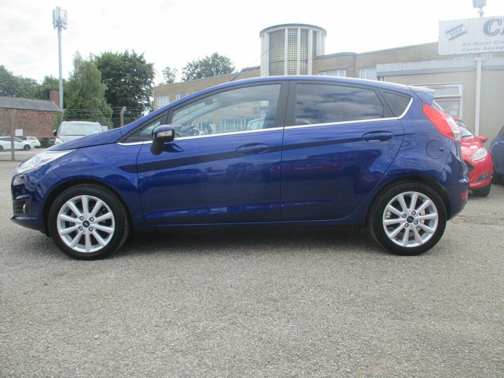 Ford Fiesta Hatchback 1.0T Ecoboost Titanium Powershift Euro 6 Blue #6