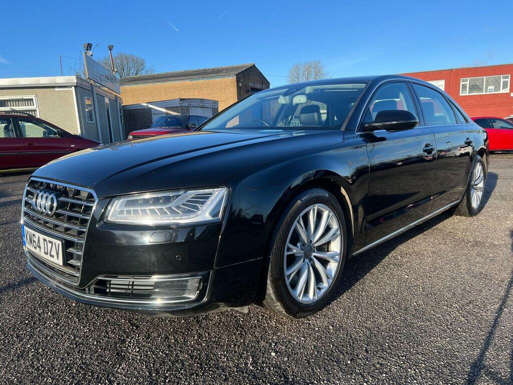 Audi A8 Saloon 4.0 Tfsi V8 Se Executive Tiptronic Quattro Black #3